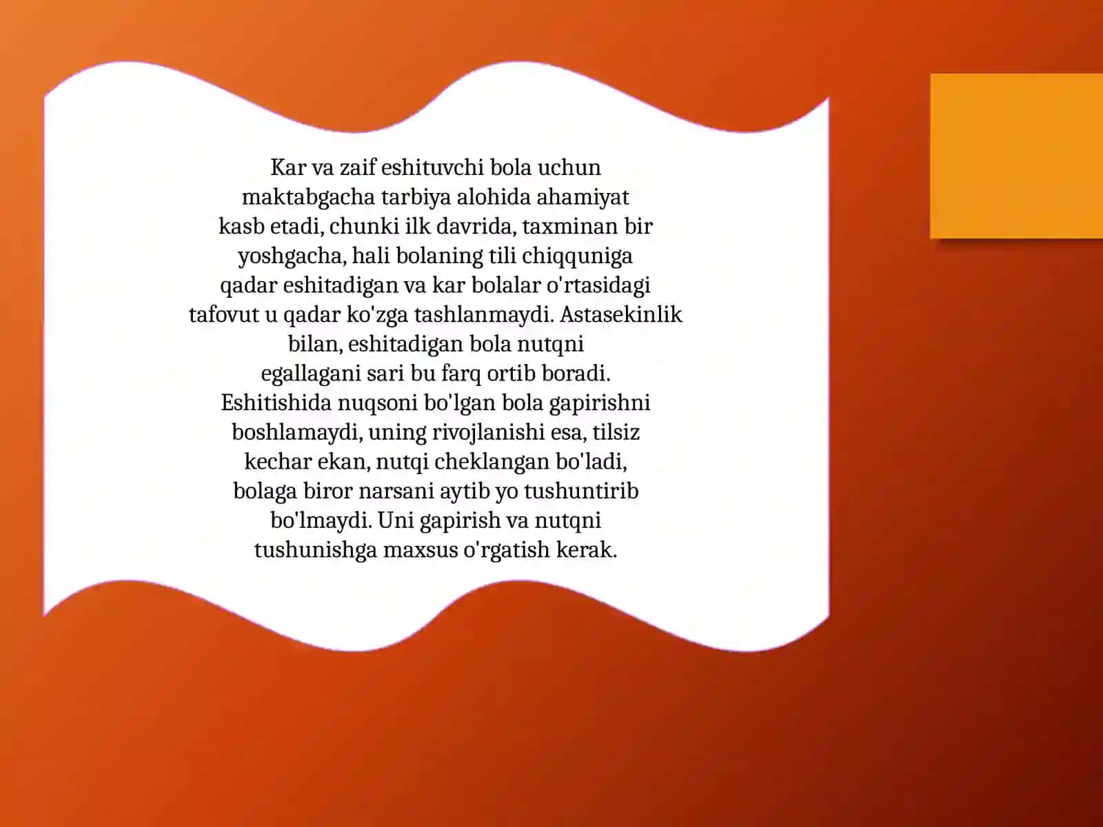 Karvazaifeshituvchibolalardapedogogiktasnifniahamiyati 3