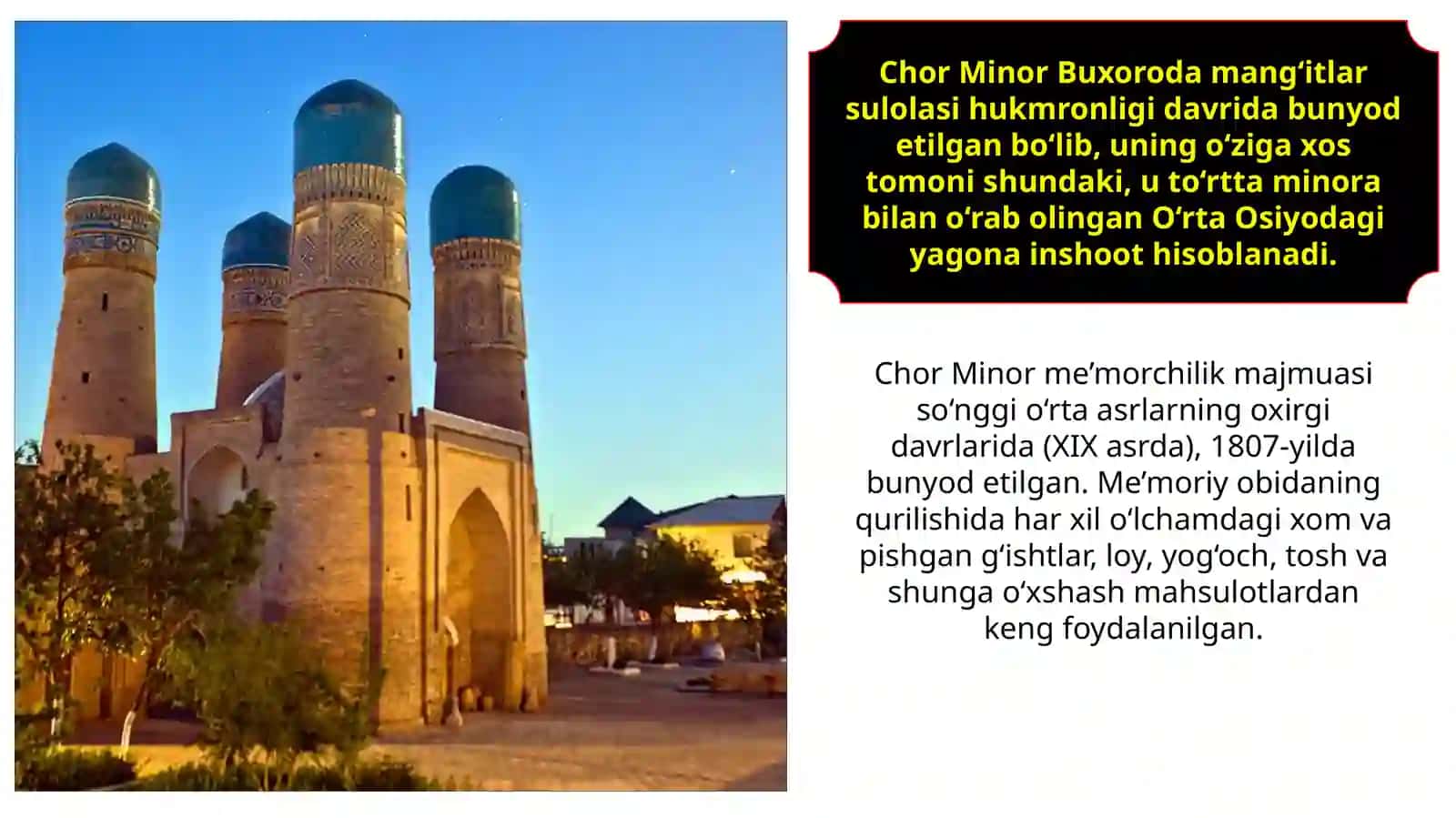 BUXORO AMIRLIGI MADANIYATI 3
