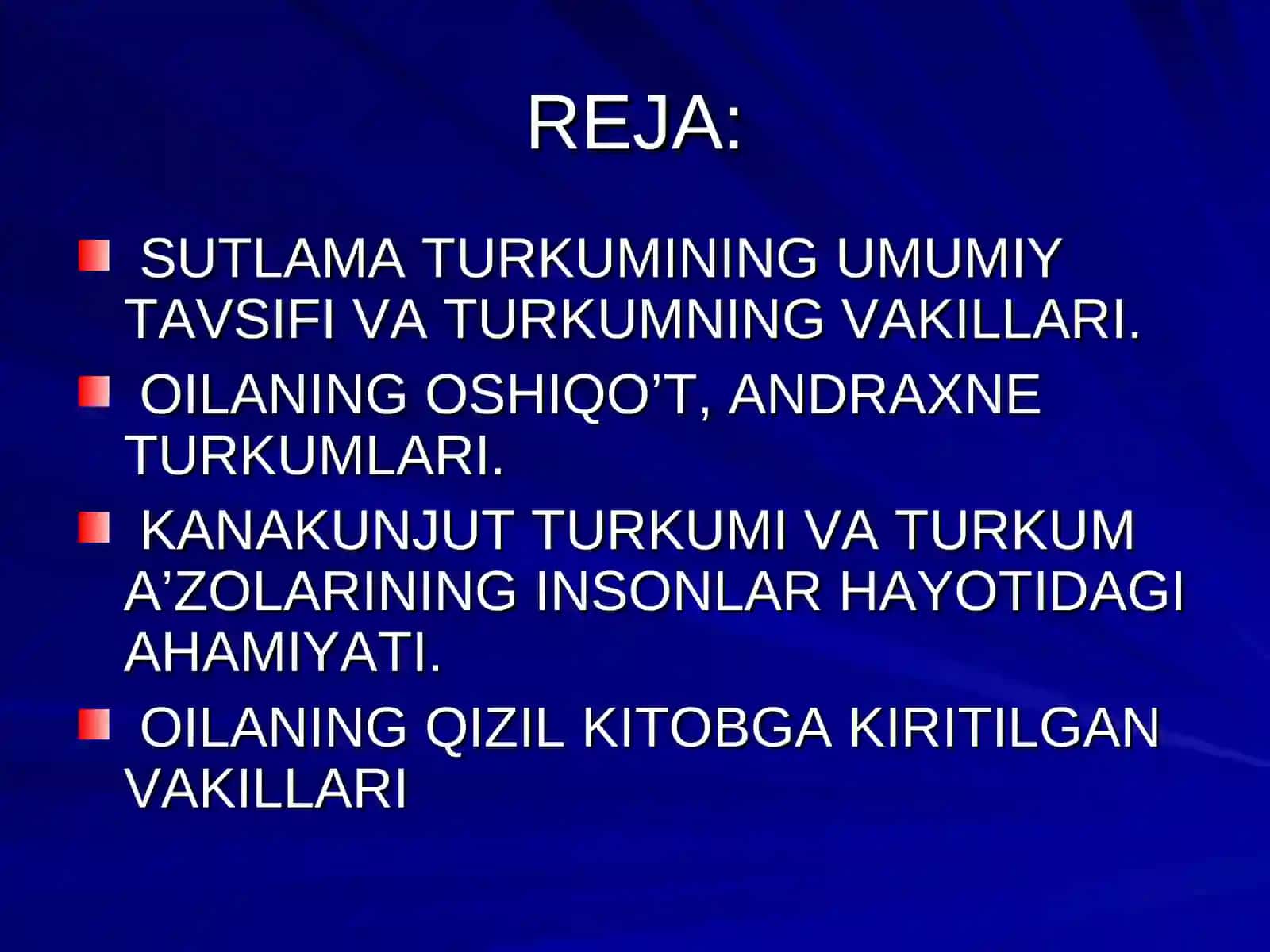 Sutlamagullilar qabilasi vakillari 3