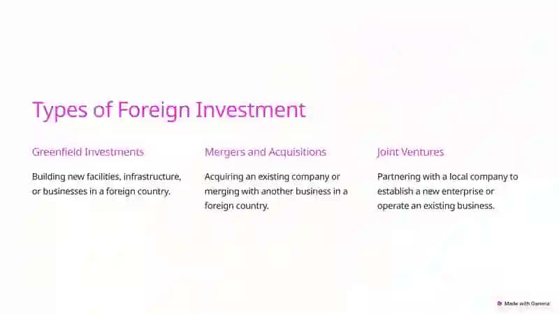 What is Foreign Investment? 3