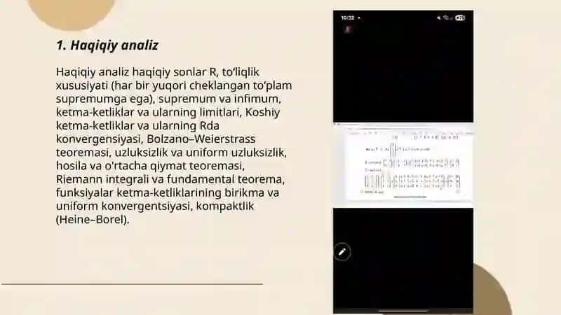 Oliy Matimatika 3