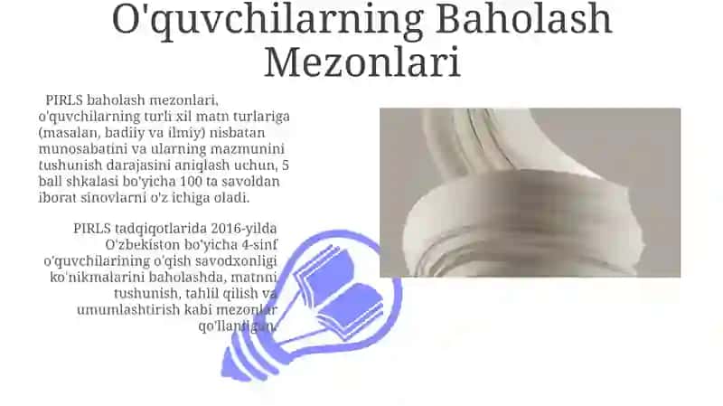 PIRLS Tadqiqotlari haqida Umumiy Ma'lumot 3