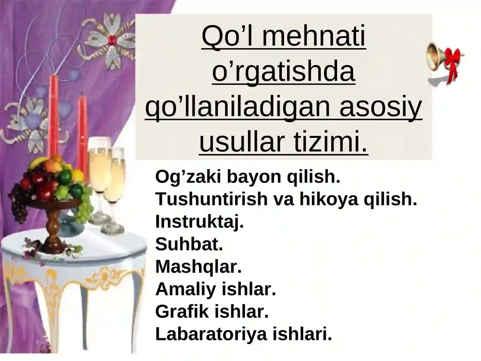 Mehnat va uni o’qitish meto’dikasi fanining nazariy va amaliy asoslari 3