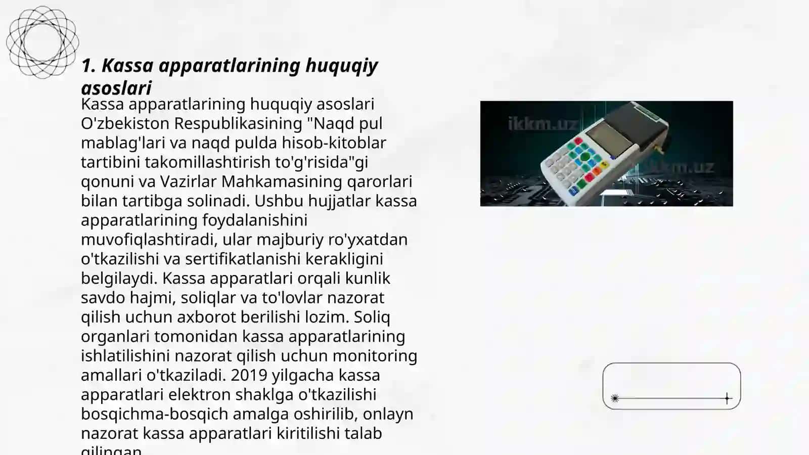 Kassa apparatlaridan foydalanish tartibi 3