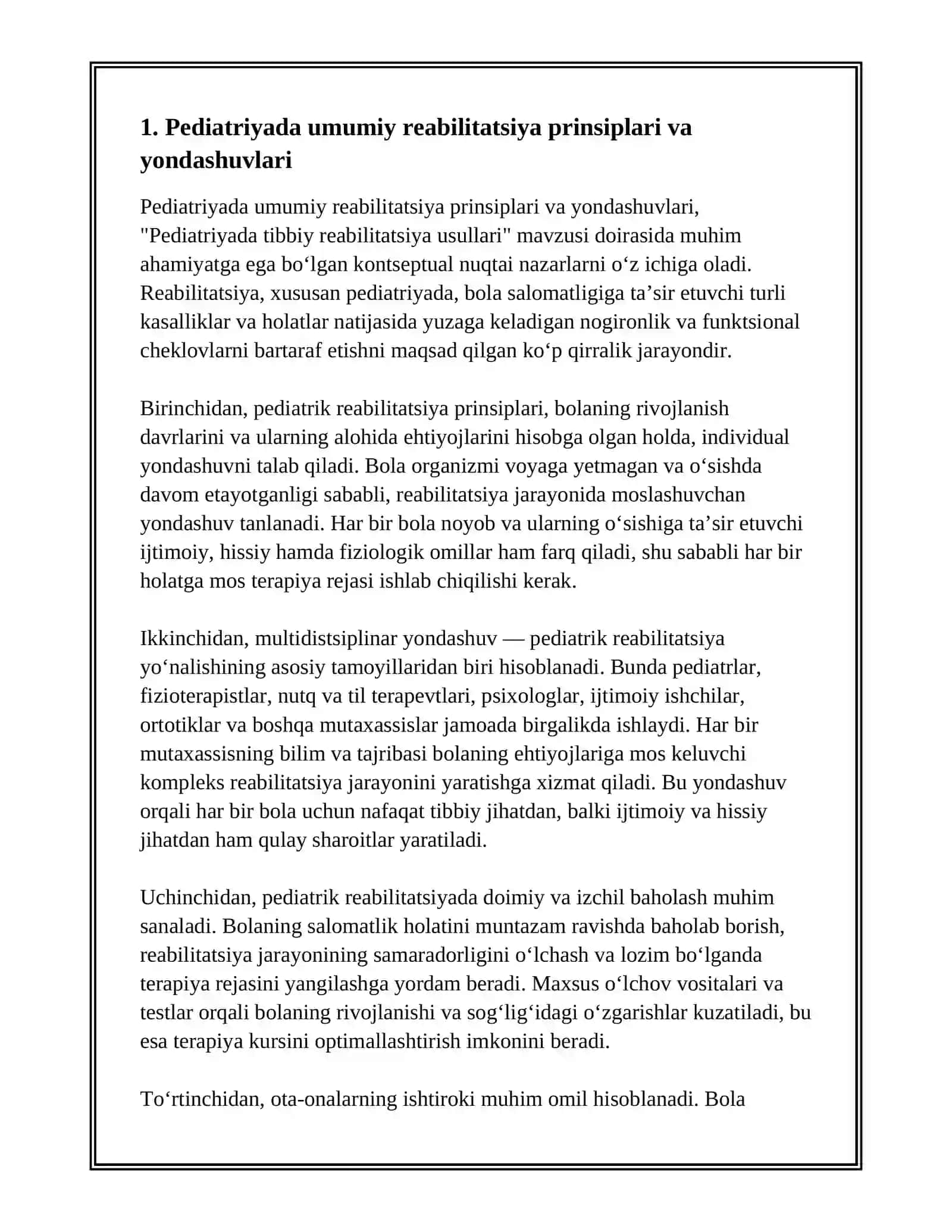 PEDIATRIYADA TIBBIY REABILITATSIYA USULLARI 3