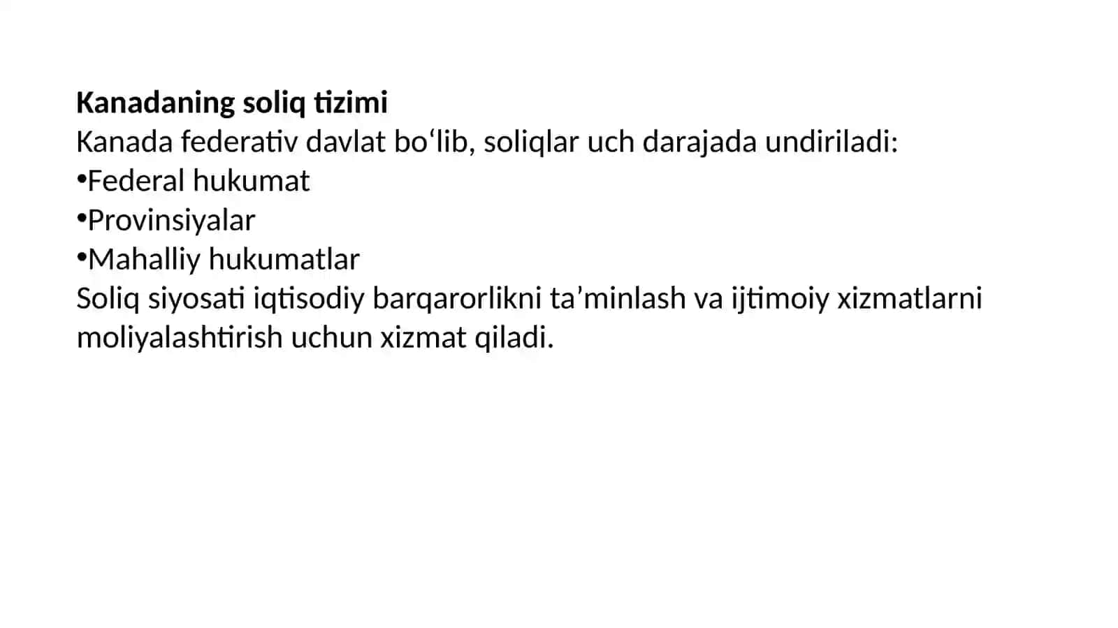 Kanada soliq qarzini undirish tartibi 3