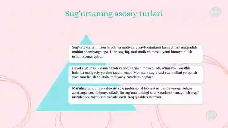 Baxtsiz hodisalar va kasalliklardan sug‘urtalash 3