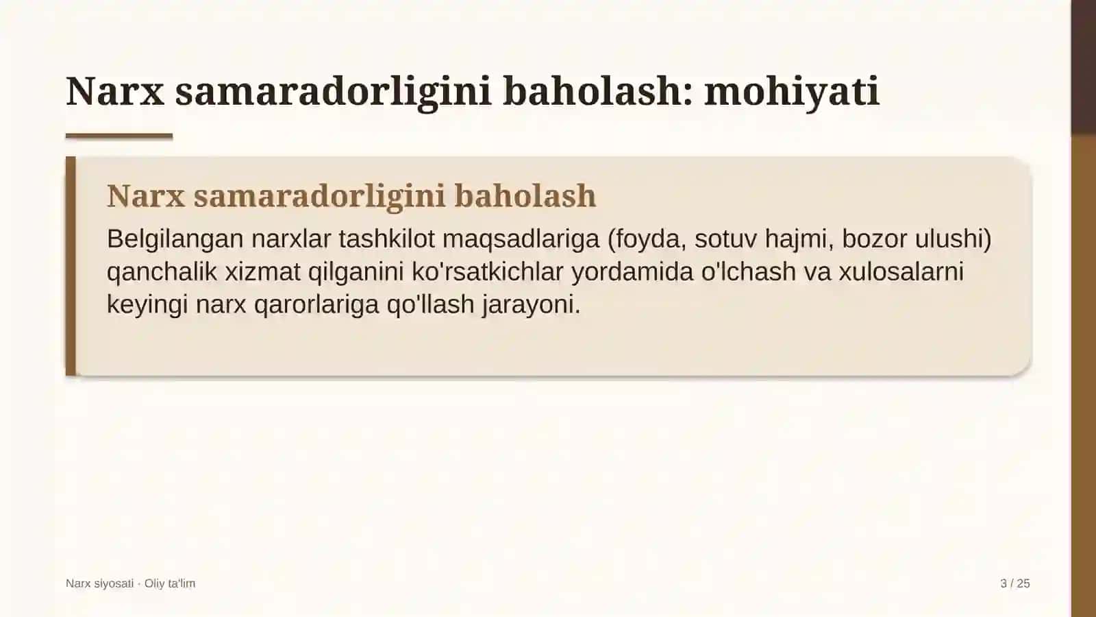 Ko'mir sanoatida narx samaradorligini baholash 3