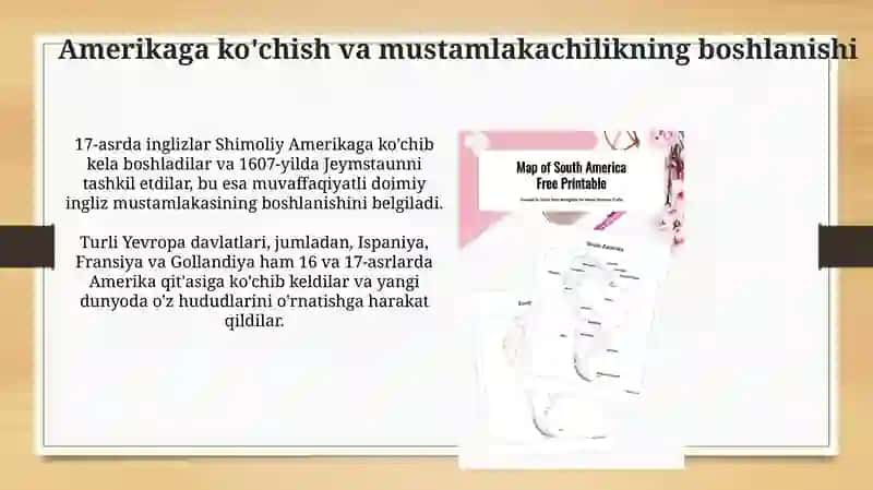 Amerika siyosiy haritasining shakillanishi 3