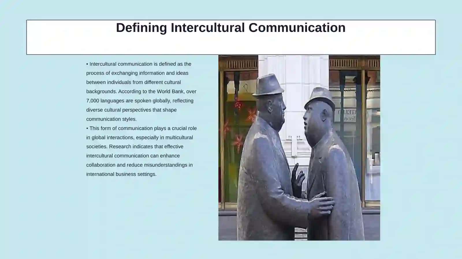 Main functions of intercultural communication 3