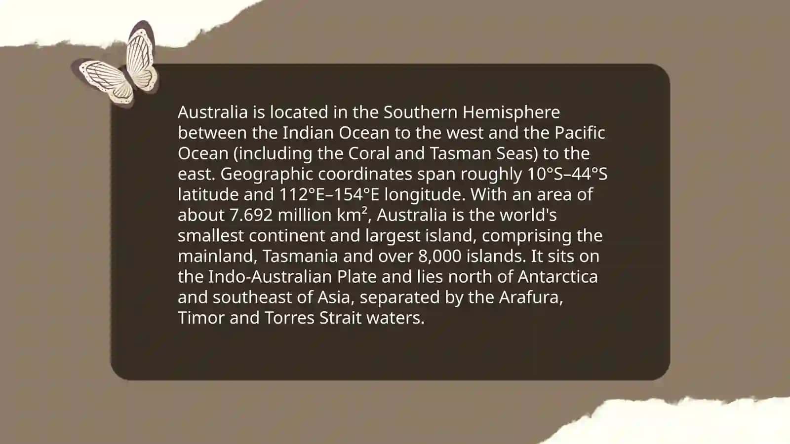 Geographical Position, Demographic Features and Natural Resources of Australia 3