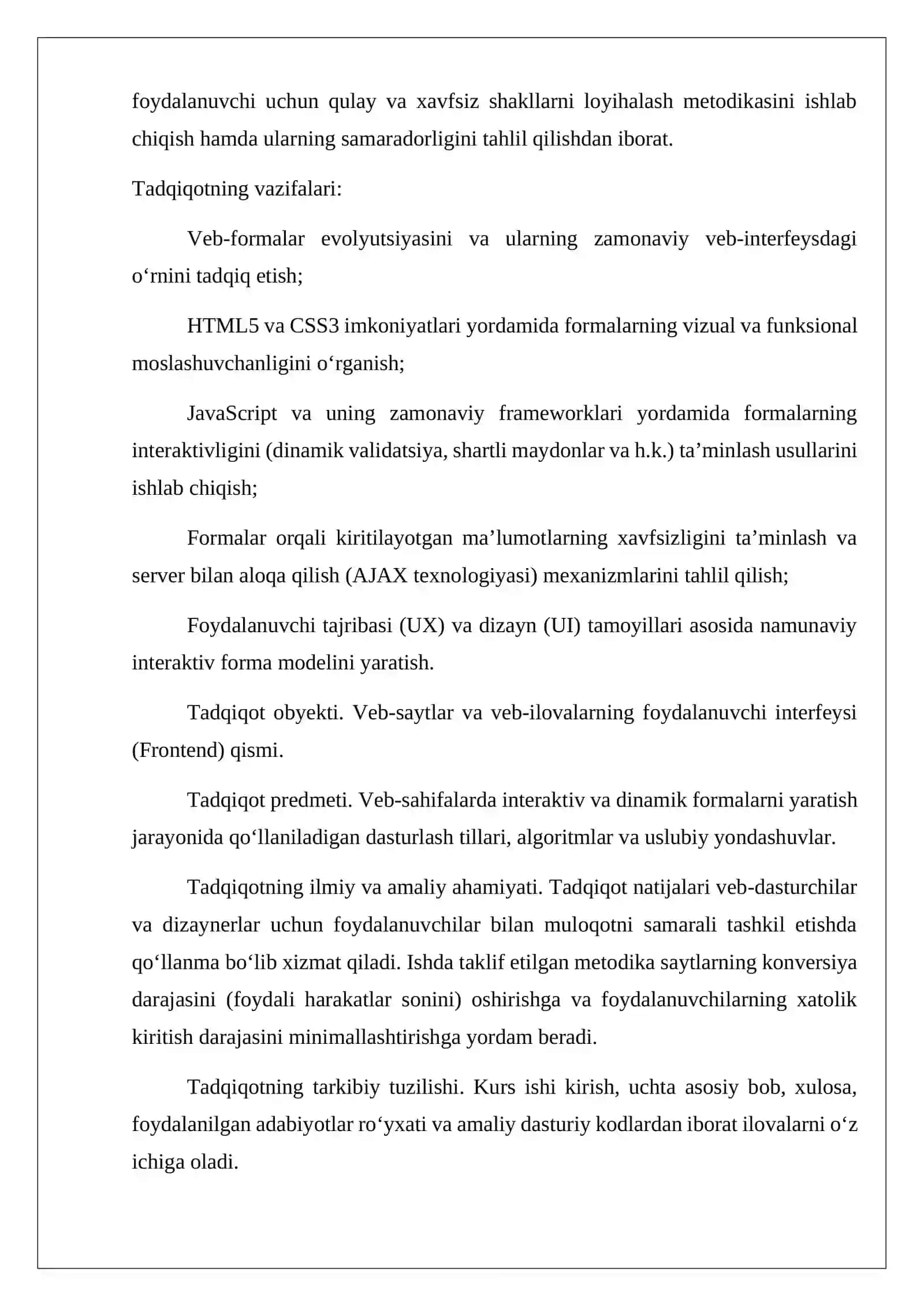 WEB SAHIFALARDA INTERAKTIV FORMA 3
