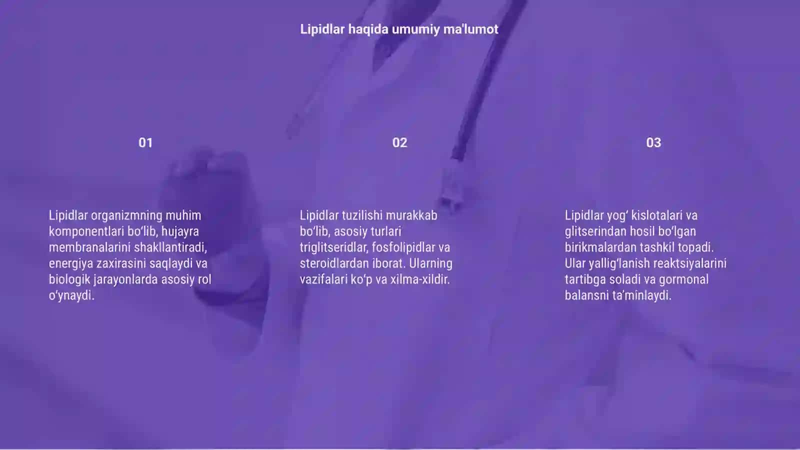 Lipidlar 3