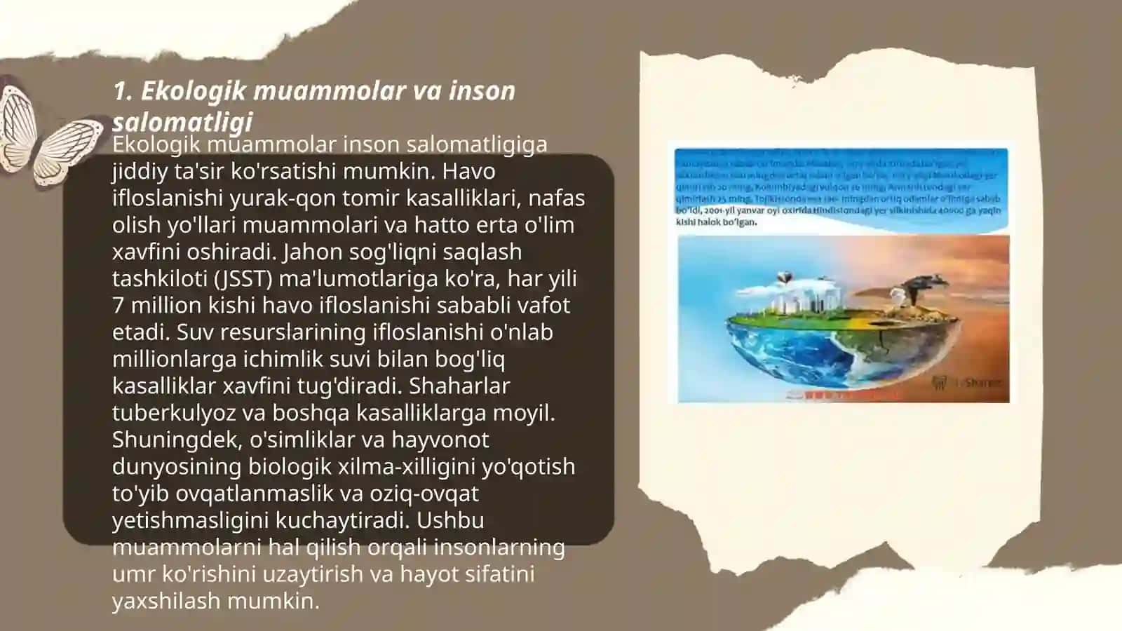Ekologiya va inson salomatligi 3