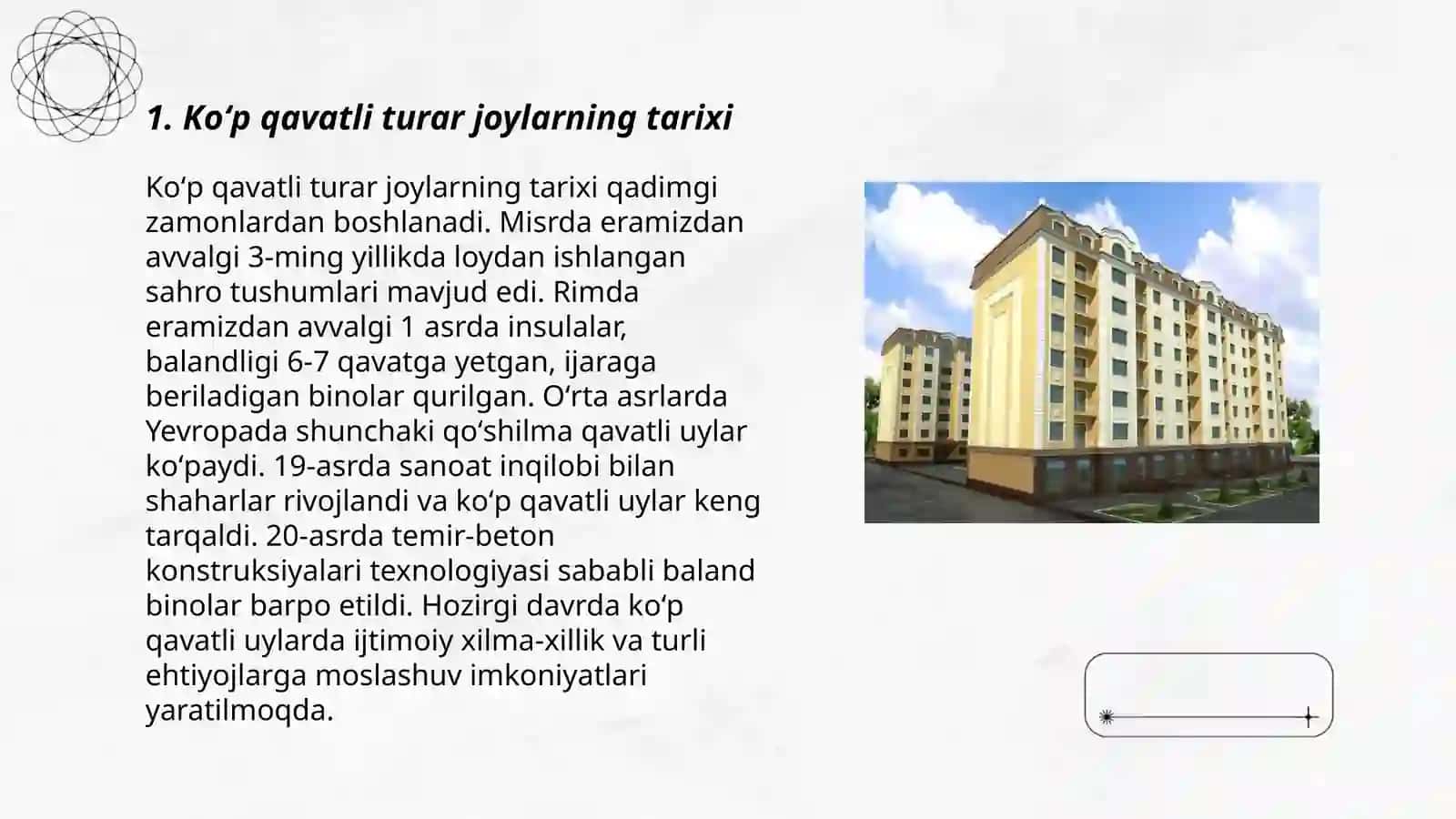 Koʻp qavatli turar joylarning tarixi 3