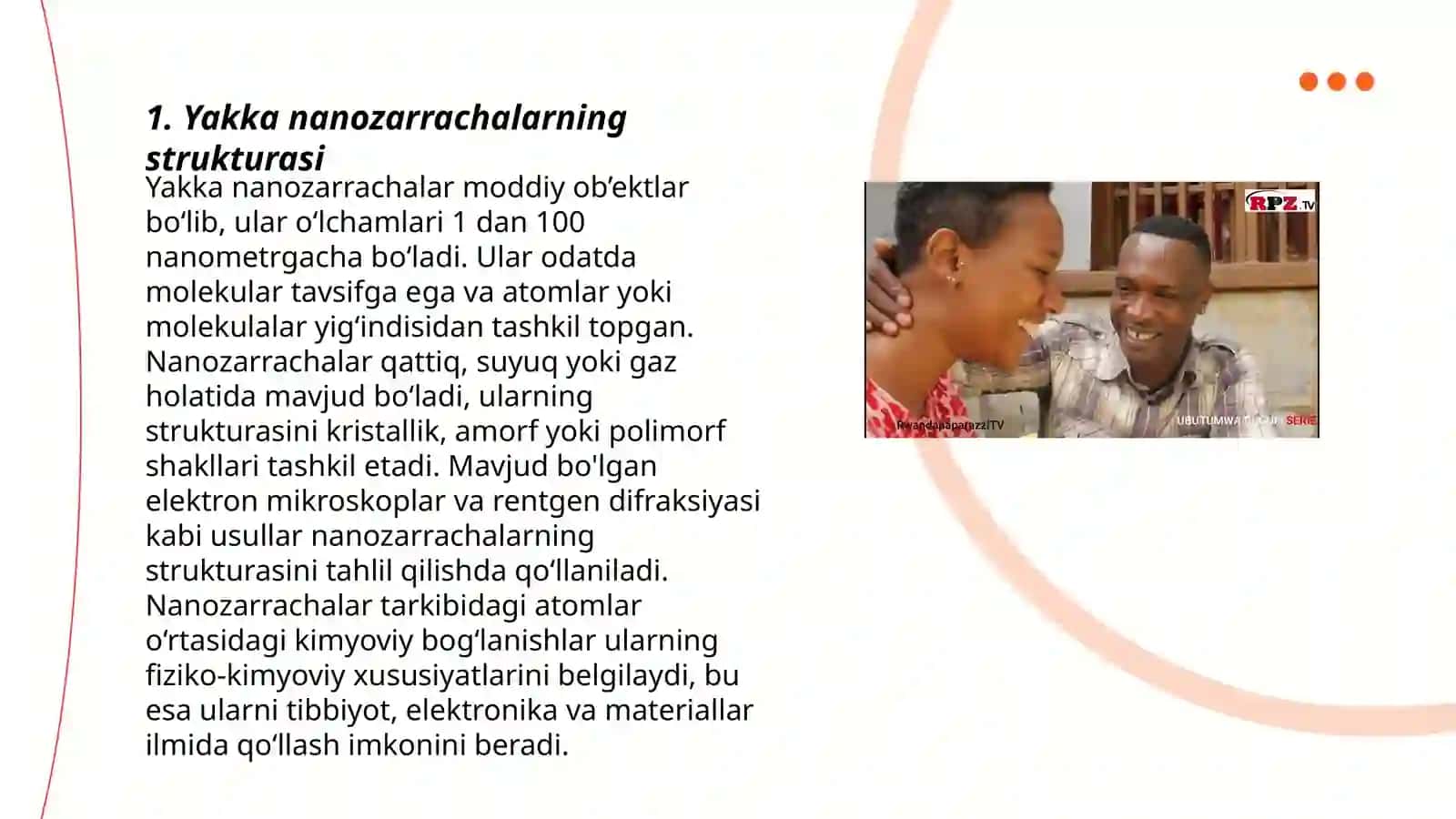 Yakka nanozarrachalar xossalari 3