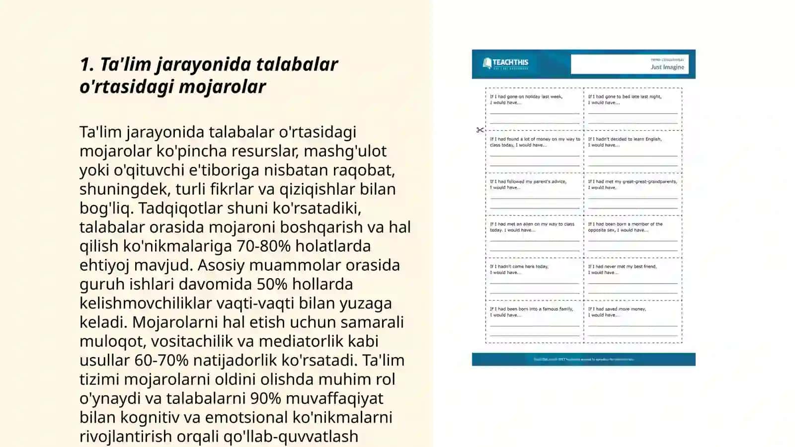 Yuz beradigan muammoli vaziyatlar 3