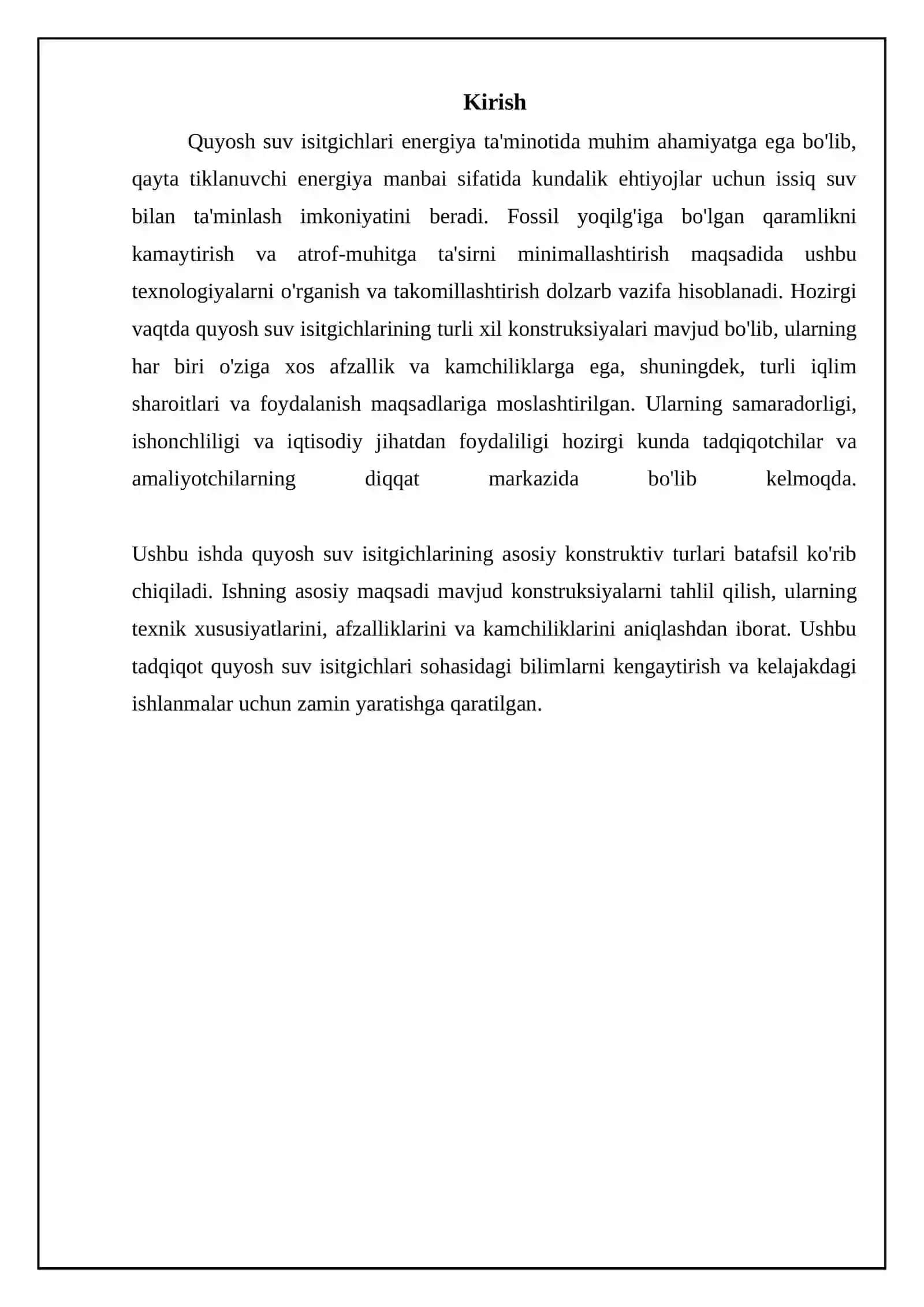Quyosh suv isitgichlarining asosiy konstruktiv turlari 3