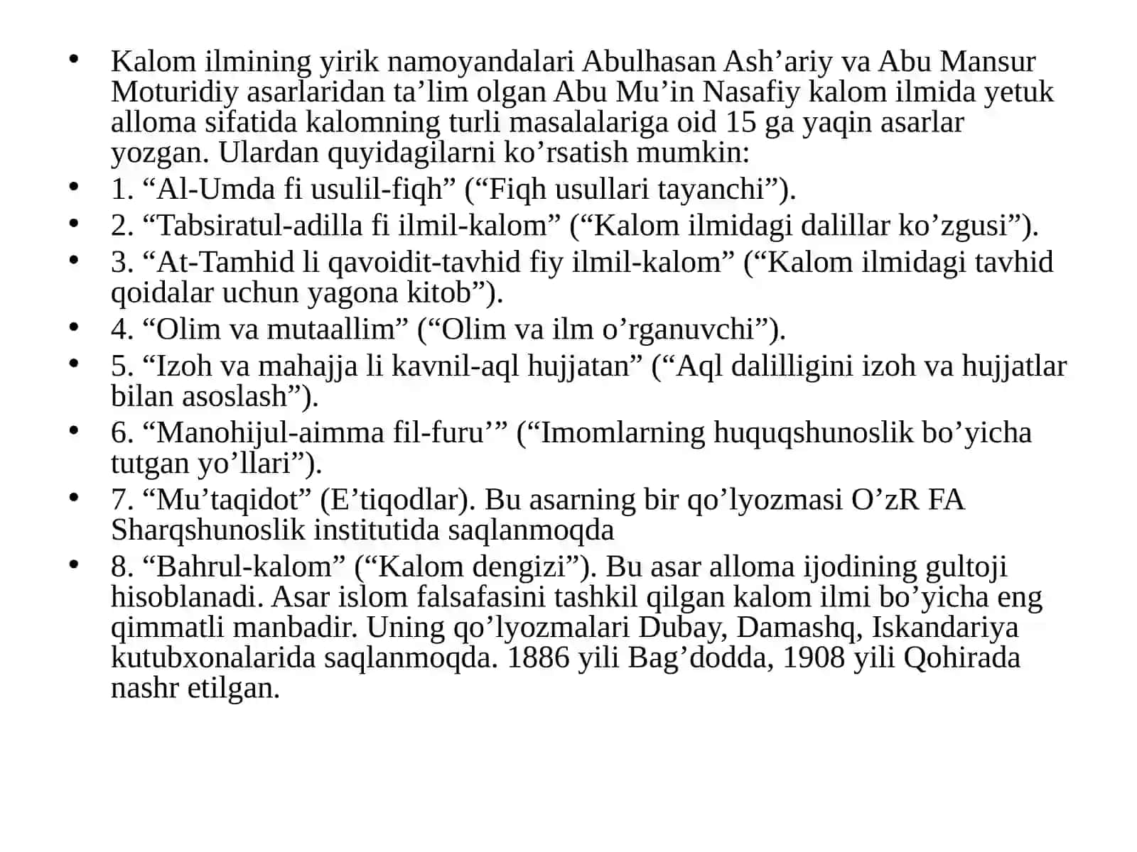 AbulMu’inNasafiyvauningilmiymerosi 3