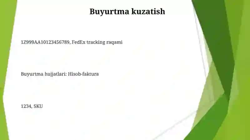 Buyurtma Hujjatlari 3