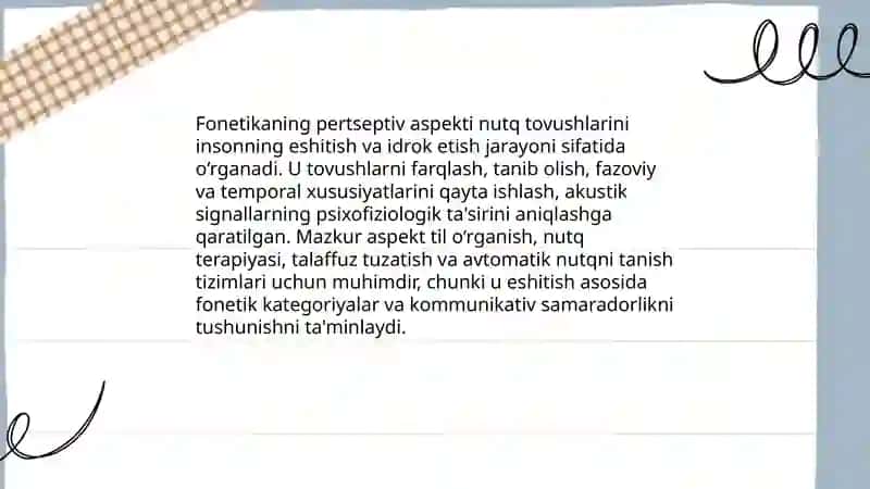 Fonetikaning pertseptiv aspekti 3
