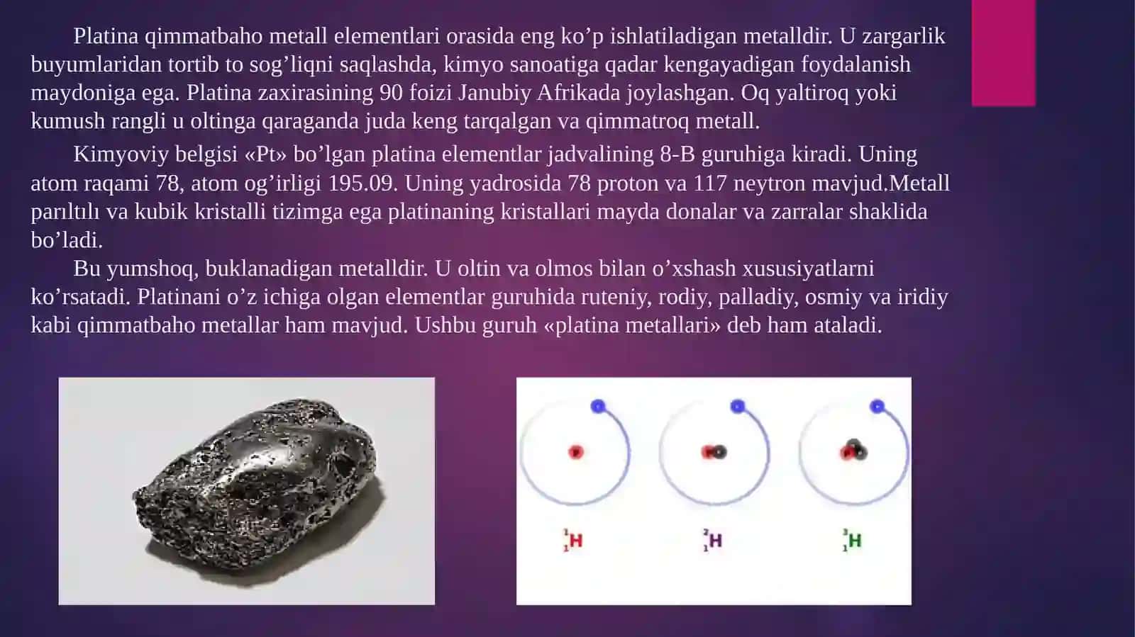 PLATINA VA TEMIR GEOKIMYOSI 3