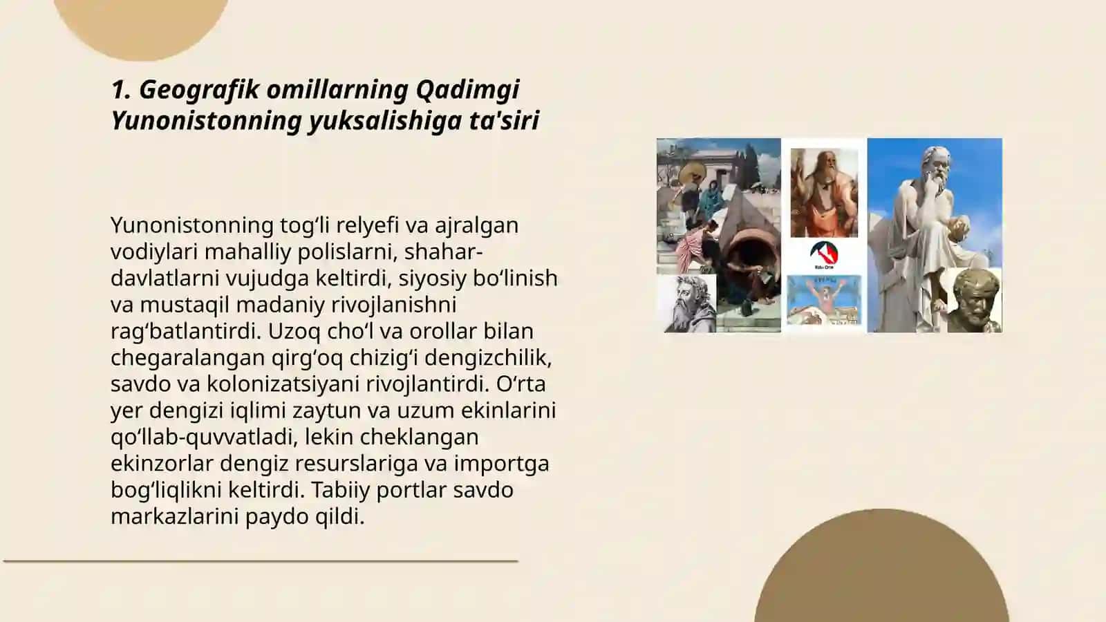 Qadimgi Yunonistonning yuksalishi 3