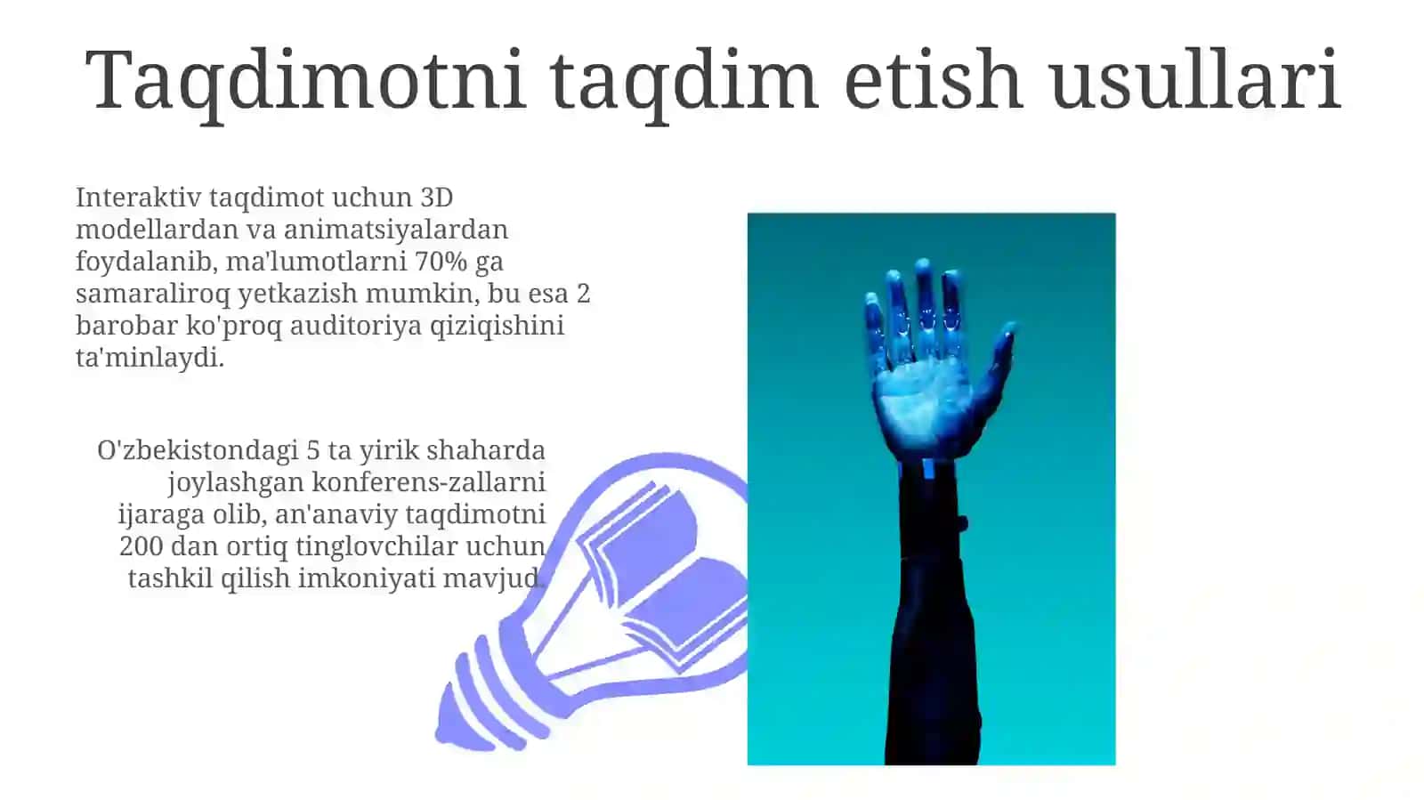 Power Point ishoynasivai mkoniyatlar 3