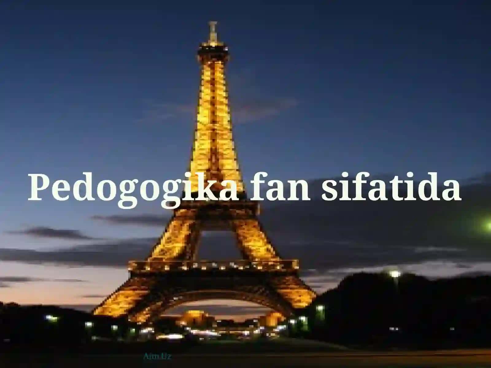 Pedogogikafaninig ilmiy Tadqiqotmetodlar 3