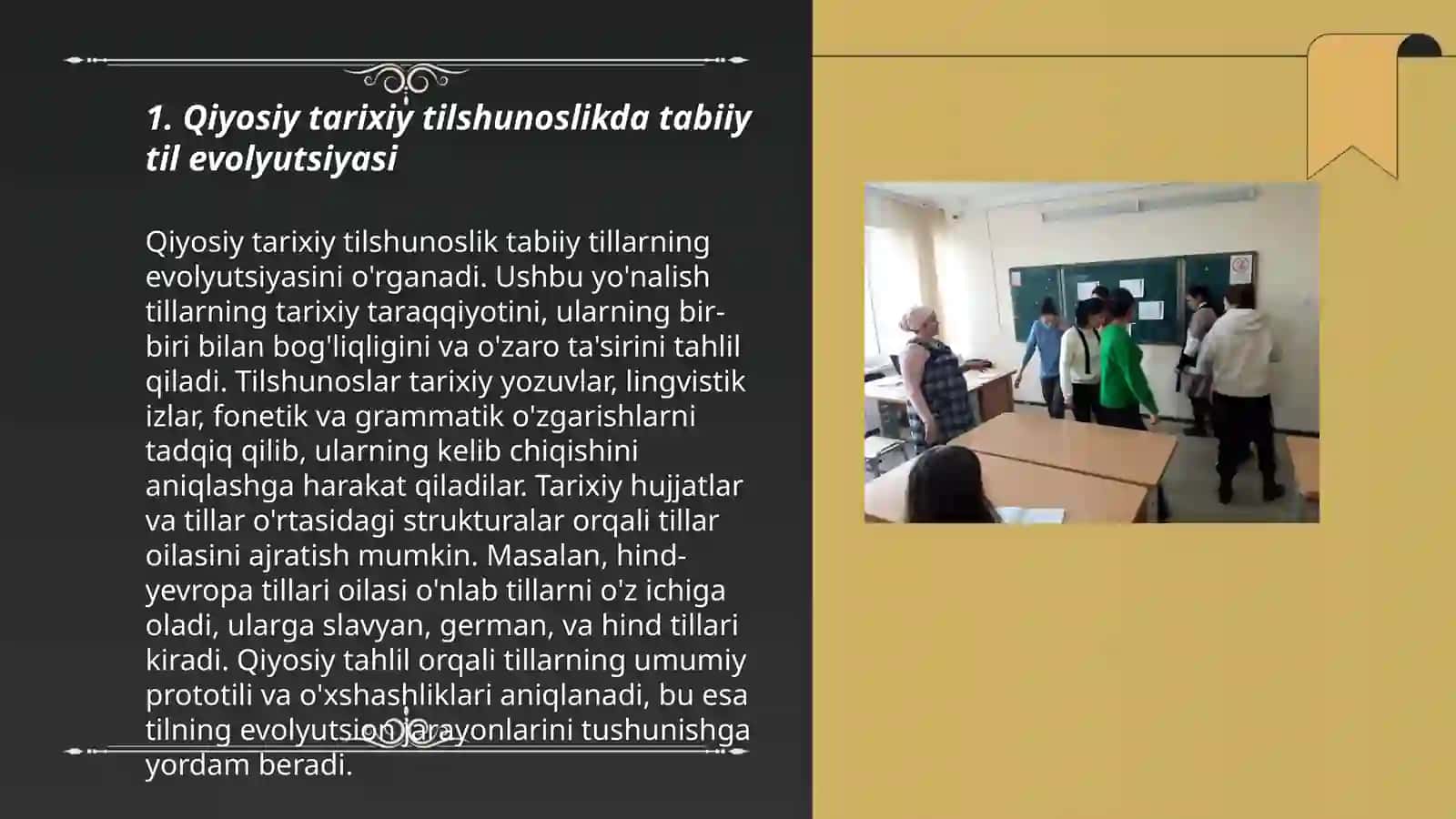Qiyosiy tarixiy tilshunoslikda tabiiy til evolyutsiyasi 3