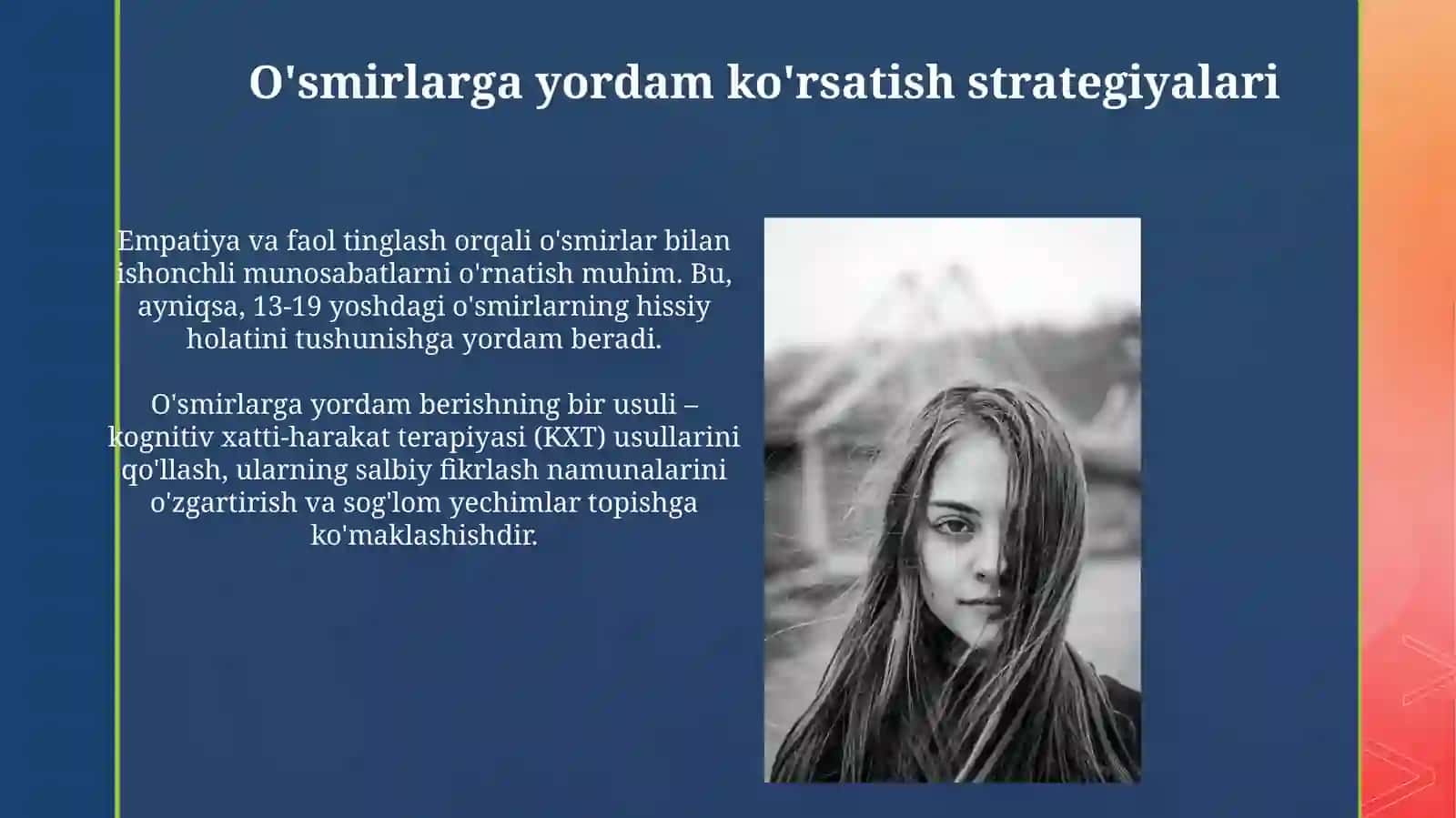 O'smirlik davri psixalogiyasi 3