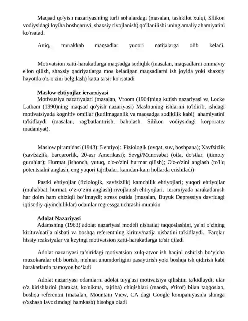 Og'ishgan xulq motivatsiyasi 3