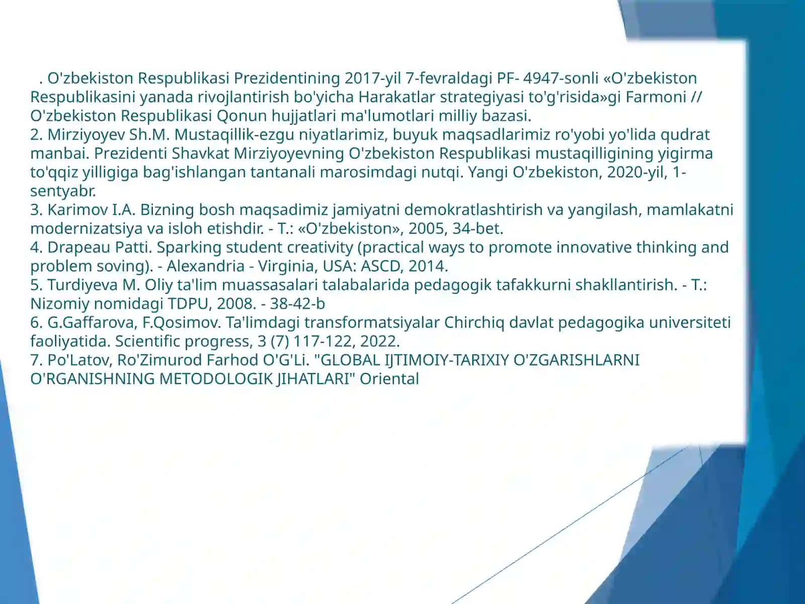 Kreativlik hamda uning ijodiy yetuklik tushunchasi 3