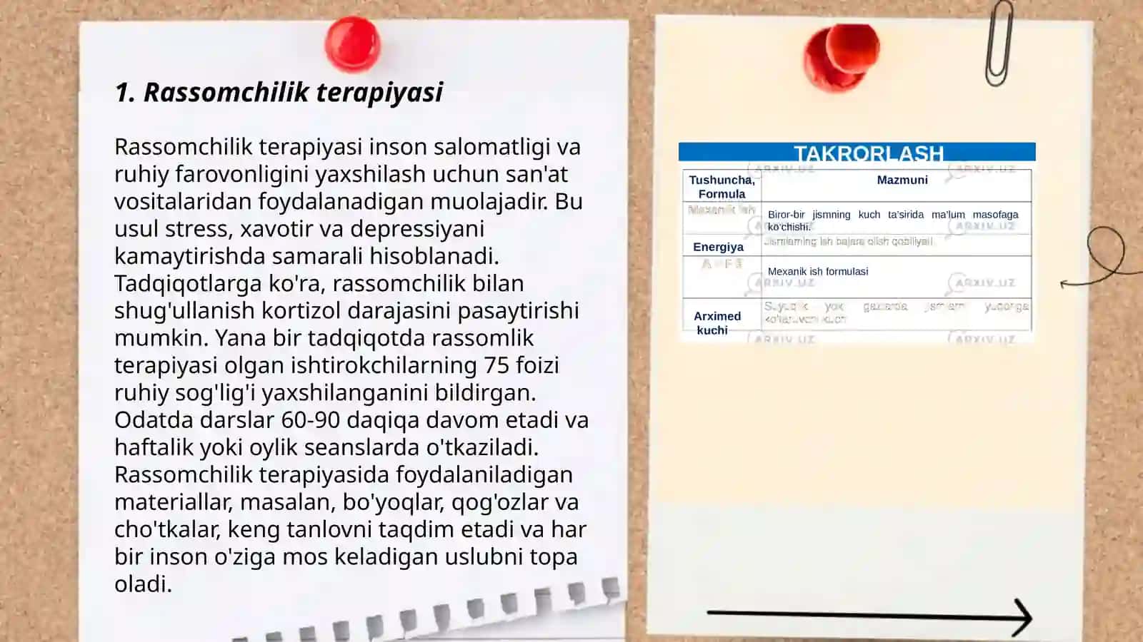 Rassomchilik terapiyasi 3