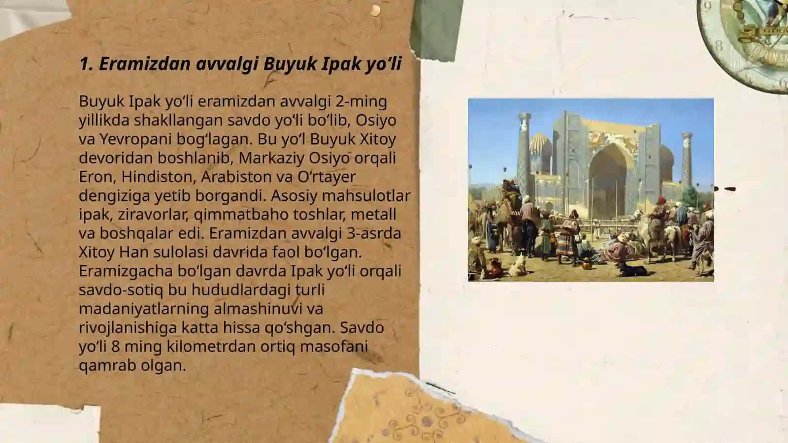 Eramizdan avvalgi Buyuk Ipak yo‘li 3