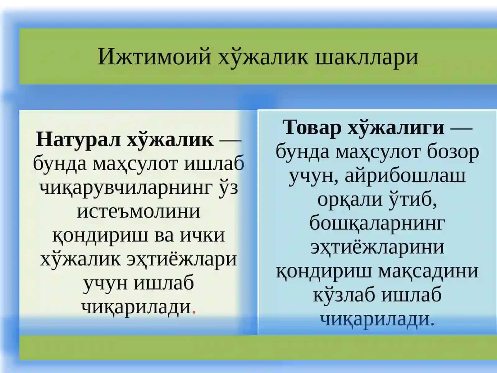 Ижтимоий хўжалик 3