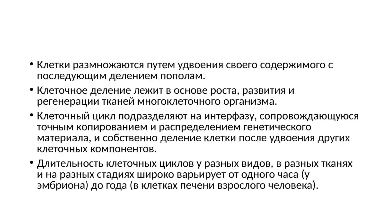 Клеточный цикл 3