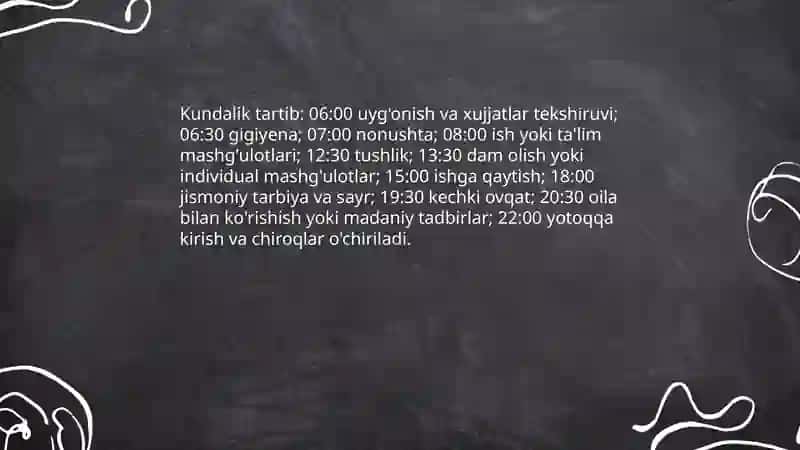 Jazoni ijro etish muassasalarida rejim 3