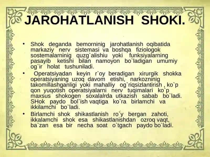 Immobilizatsiya.Uzoq muddatli bosib qolish sindromi 3