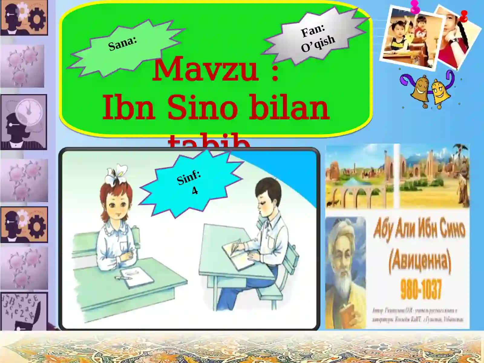 O’qish fanidan tayyorlagan BIR SOATLIK DARS ISHLANMASI 3