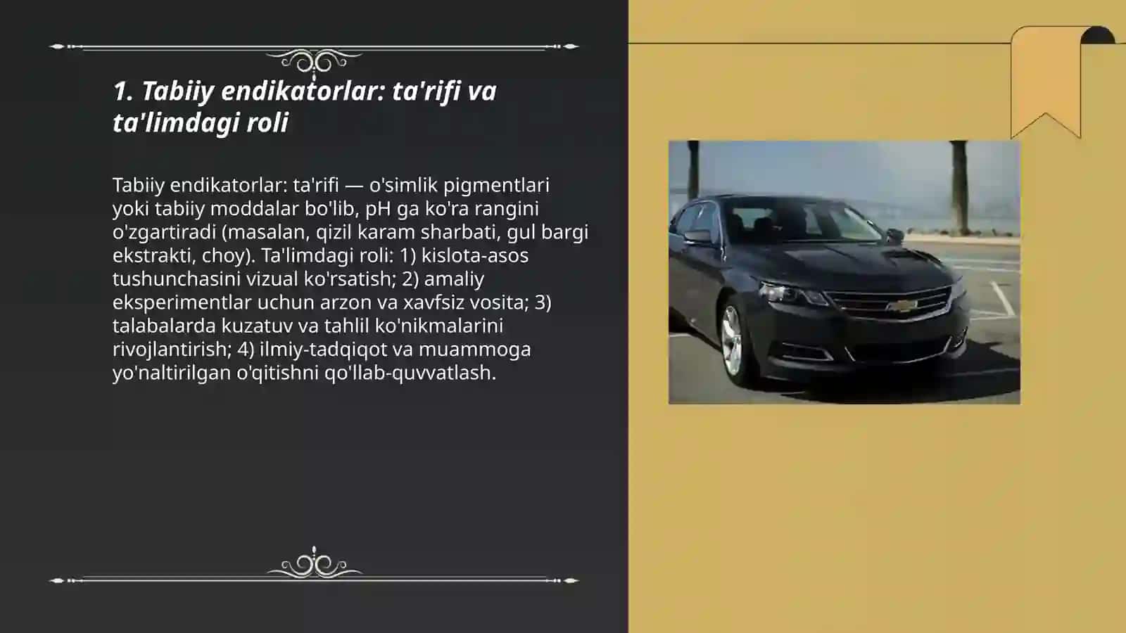 Tabiiy endikatorlar: ta'rifi va ta'limdagi roli 3