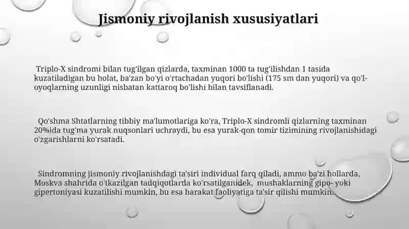 Triplo x-sindromi 3