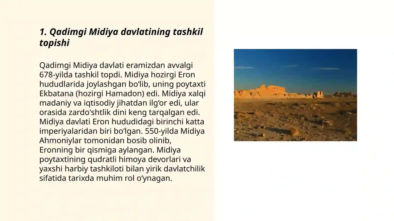 Qadimgi Midiya davlati 3