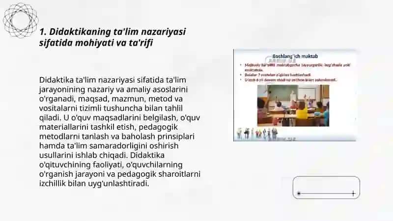Didaktika ta'lim nazariyasi sifatida 3