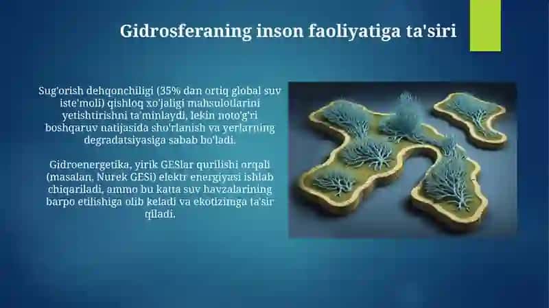 Gidrosfera va Yerning Geografik Qobig'i 3