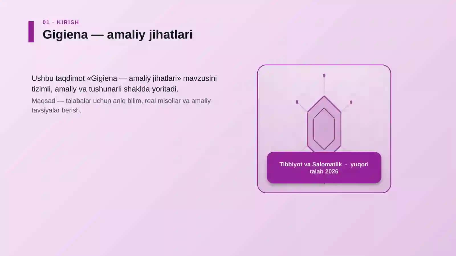Gigiena — amaliy jihatlari 3