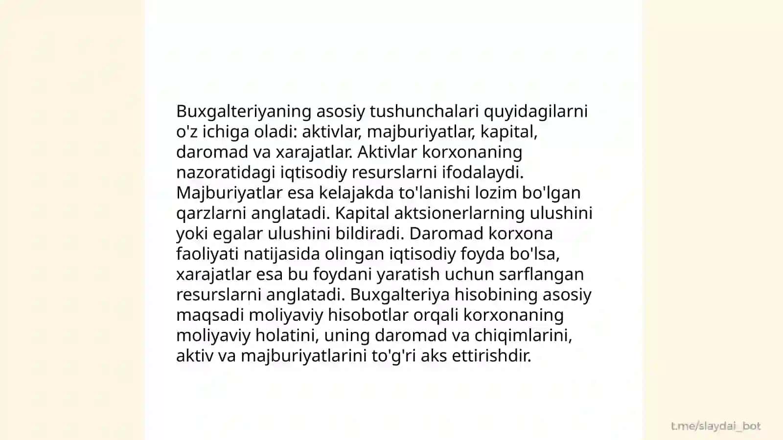 Buxgalteriya nima uchun kerak 3
