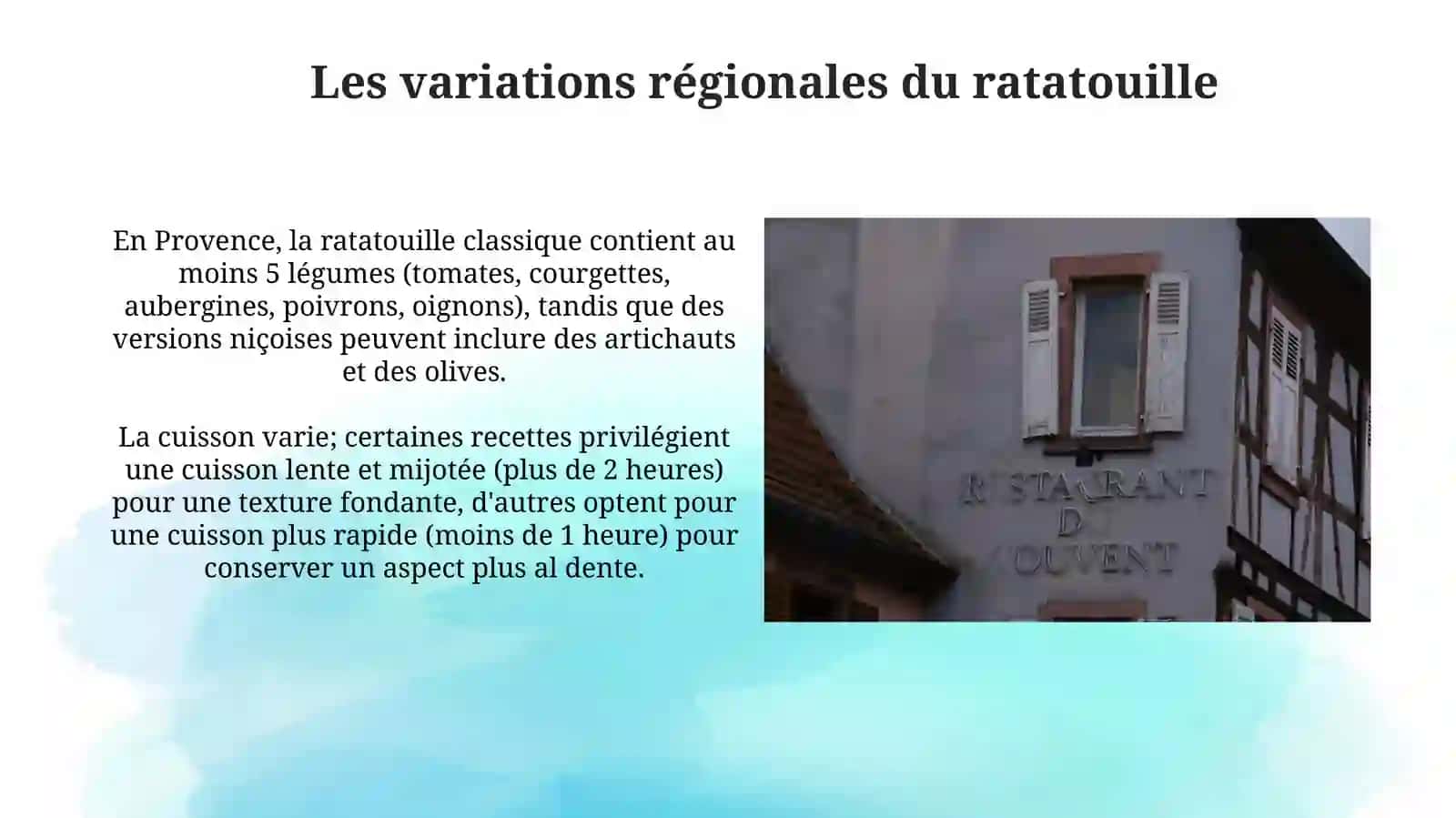 Ratatouille: Histoire et Variations 3