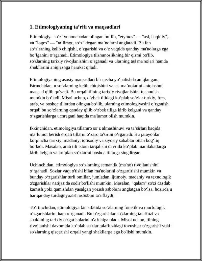 ETIMOLOGIYA HAQIDA TUSHUNCHA 3
