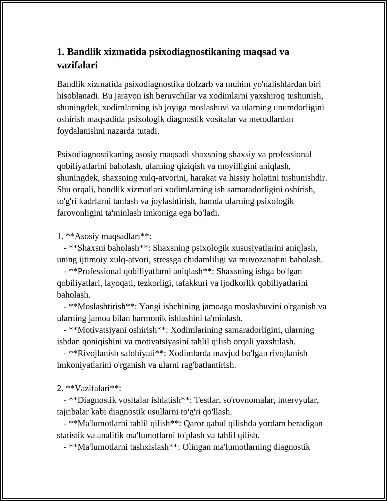 BANDLIK XIZMATIDA PSIXODIOGNOSTIKA 3